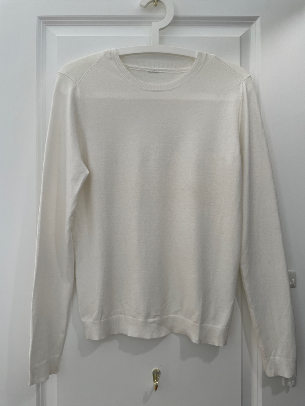 twik Women's Crewneck Sweater in Off-White